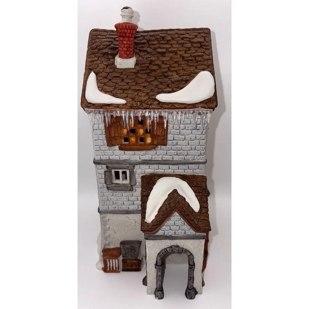 Department 56 Dickens Village “Poulterer” Porcelain Lighted Building